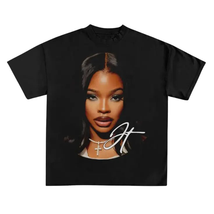 JT t shirt - JT Concert tee - City Girls - Rapper tee Cotton Fabric Hoodie, Sweatshirt | HypeDripTees.com