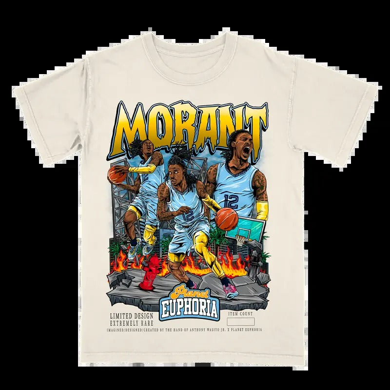 Ja Morant V2 Tee Gift For Fan - Men's Casual T-shirt - Menswear Hoodie, Sweatshirt | HypeDripTees.com
