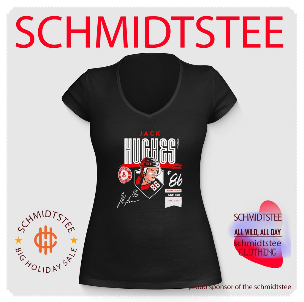Jack Hughes New Jersey Devils Player Spotlight Name & Number shirt