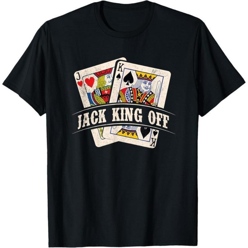 Jack King Off - Poker Card Player Casino Gambler Gambling T-Shirt Hoodie, Sweatshirt | HypeDripTees.com