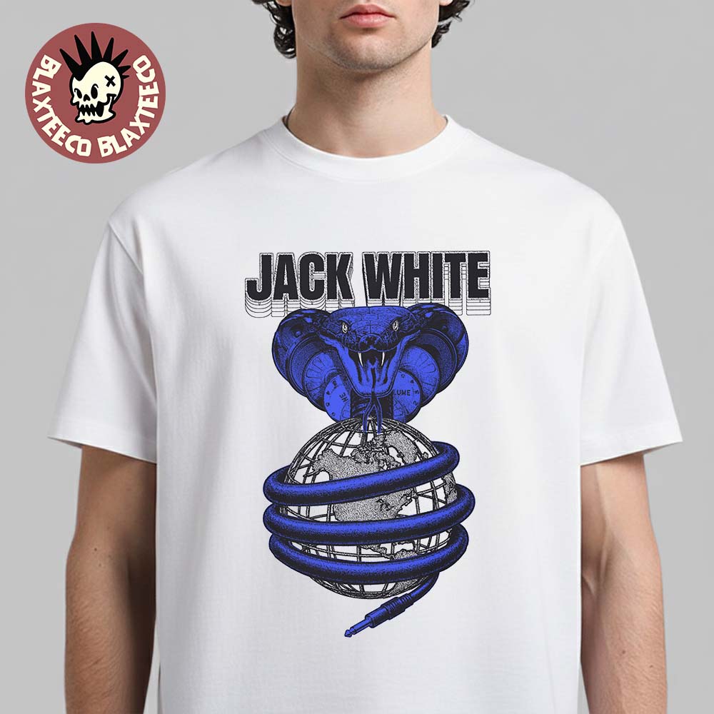 Jack White No Name Tour 2026 Merch Snake T-Shirt