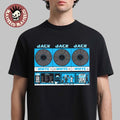 Jack White Toronto Ontario Canada 2026 Event Poster At RBC Amphitheatre On July 14 2026 Record Stores Tribute T-Shirt
