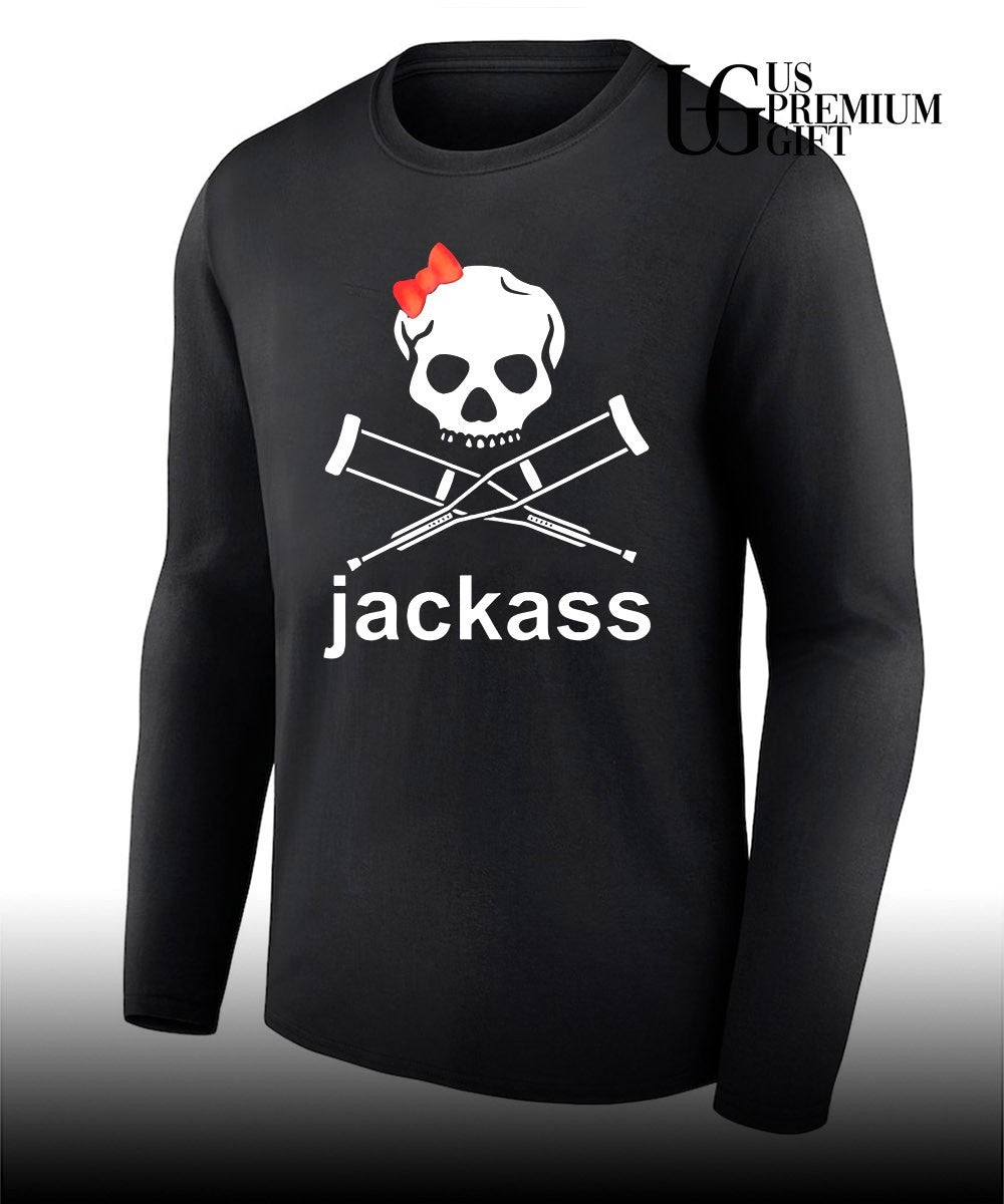 Jackass Pink Bow logo shirt