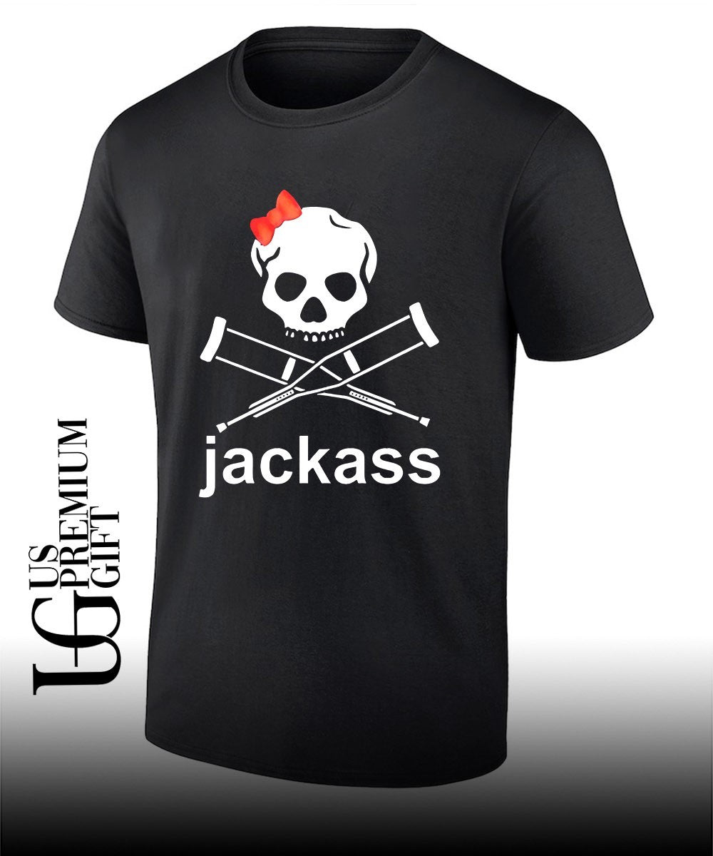 Jackass Pink Bow logo shirt