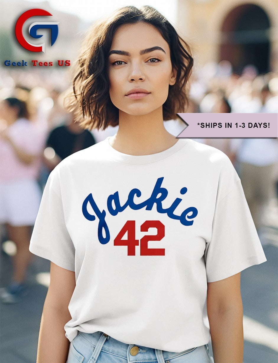 Jackie Robinson Number 42 Baseballism shirt