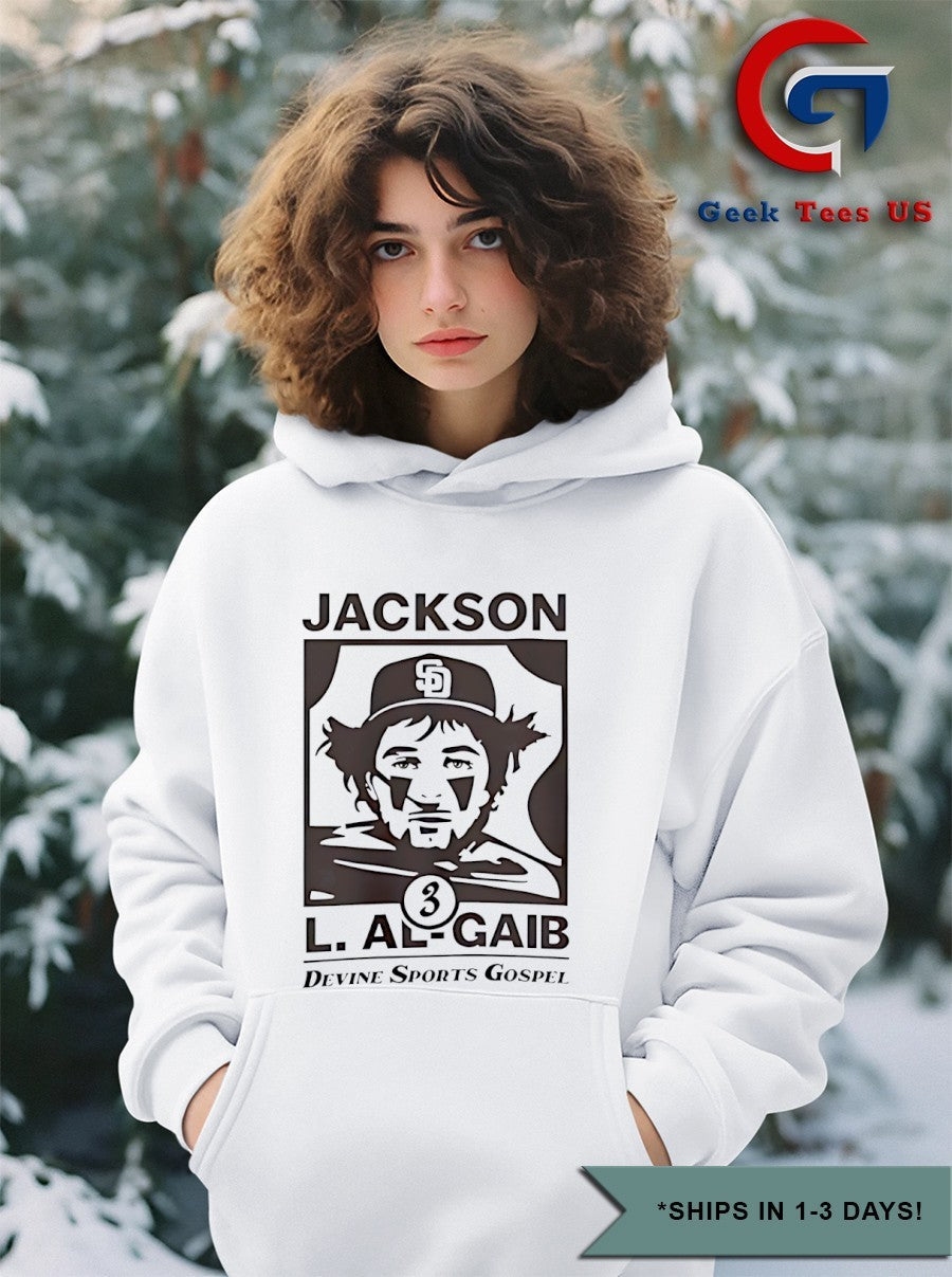 Jackson Al Gaib Devine Sports Gospel San Diego Padres shirt