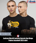 Jackson Merrill Jackson Barrels San Diego Padres baseball 2025 shirt