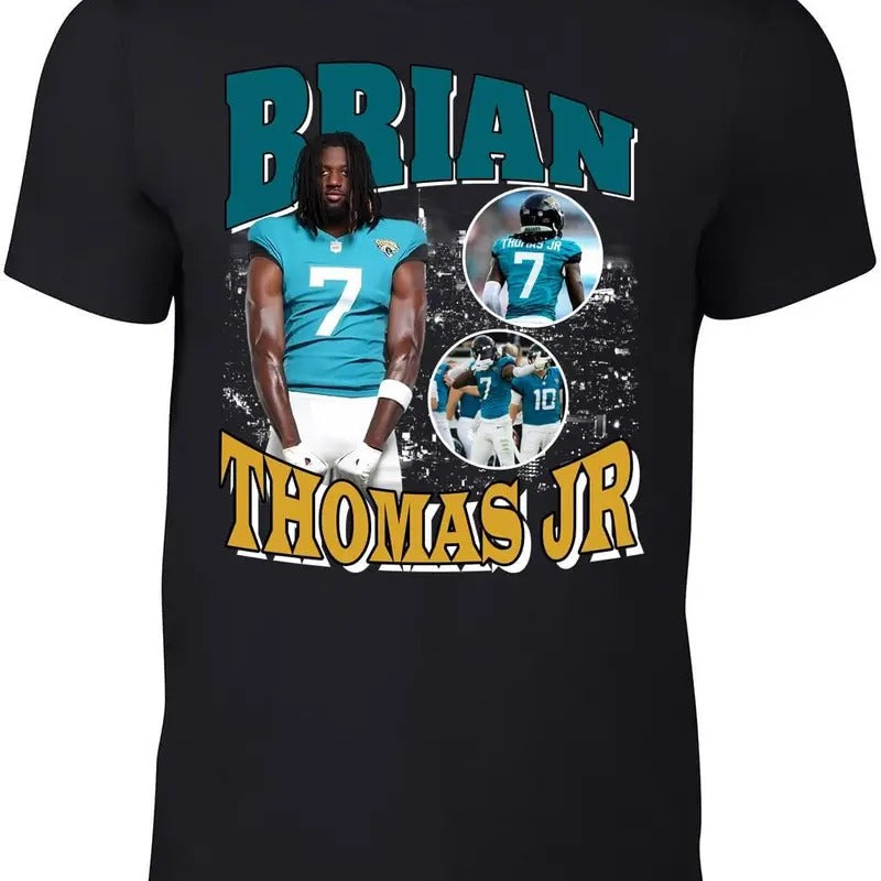 Jacksonville Brian Thomas Jr Bootleg Style T-Shirt Hoodie, Sweatshirt | HypeDripTees.com