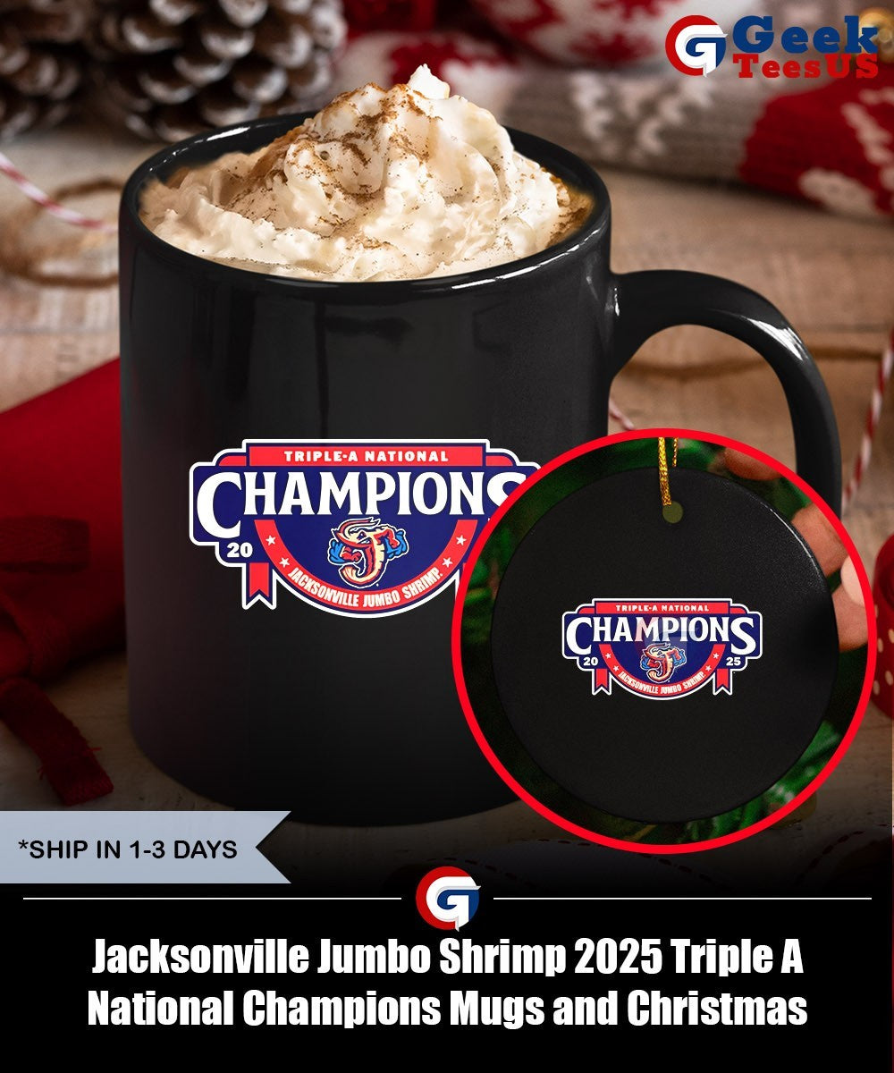 Jacksonville Jumbo Shrimp 2025 Triple A National Champions shirt