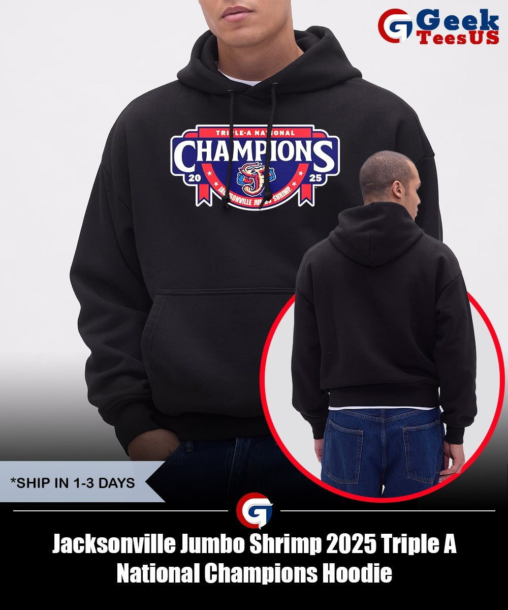 Jacksonville Jumbo Shrimp 2025 Triple A National Champions shirt