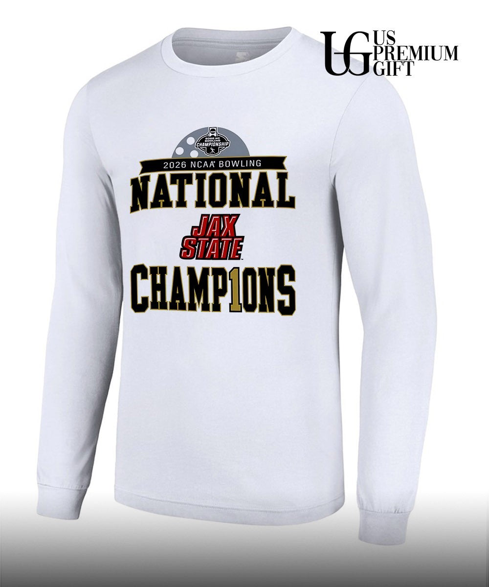 Jacksonville State Gamecocks National Collegiate Women’s Bowling Championship 2026 shirt