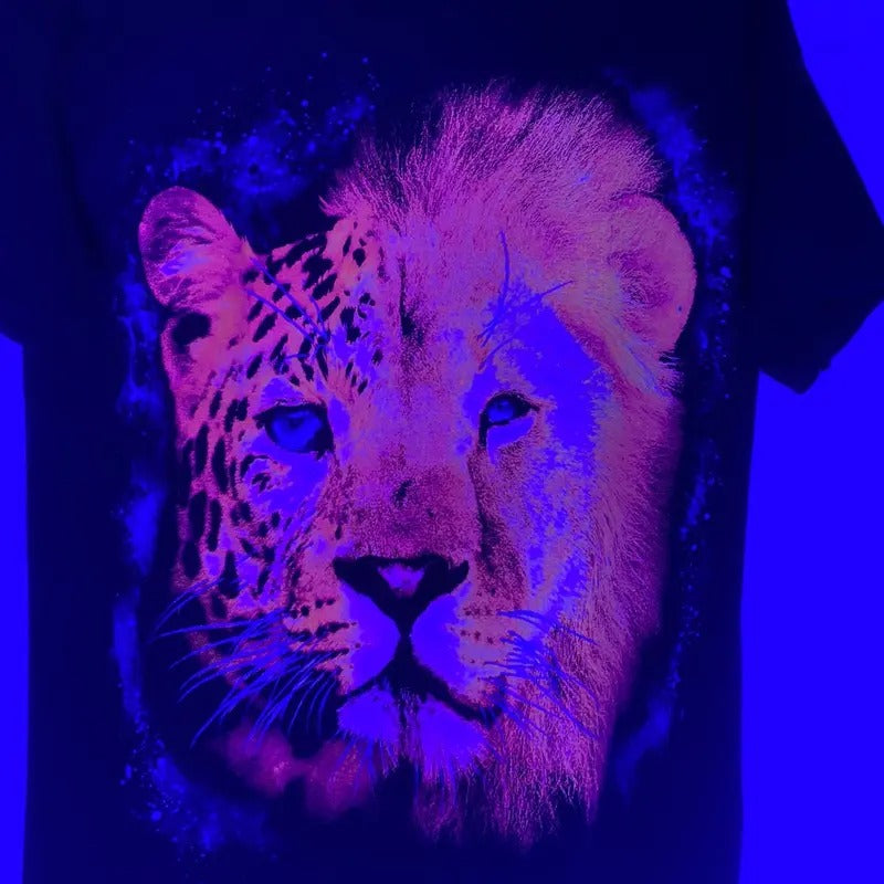 Jaguar and Lion T-shirts Cotton Cotton Black Menswear Hoodie, Sweatshirt | HypeDripTees.com