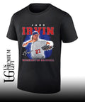 Jake Irvin player Washington Nationals 2026 signature graphic shirt