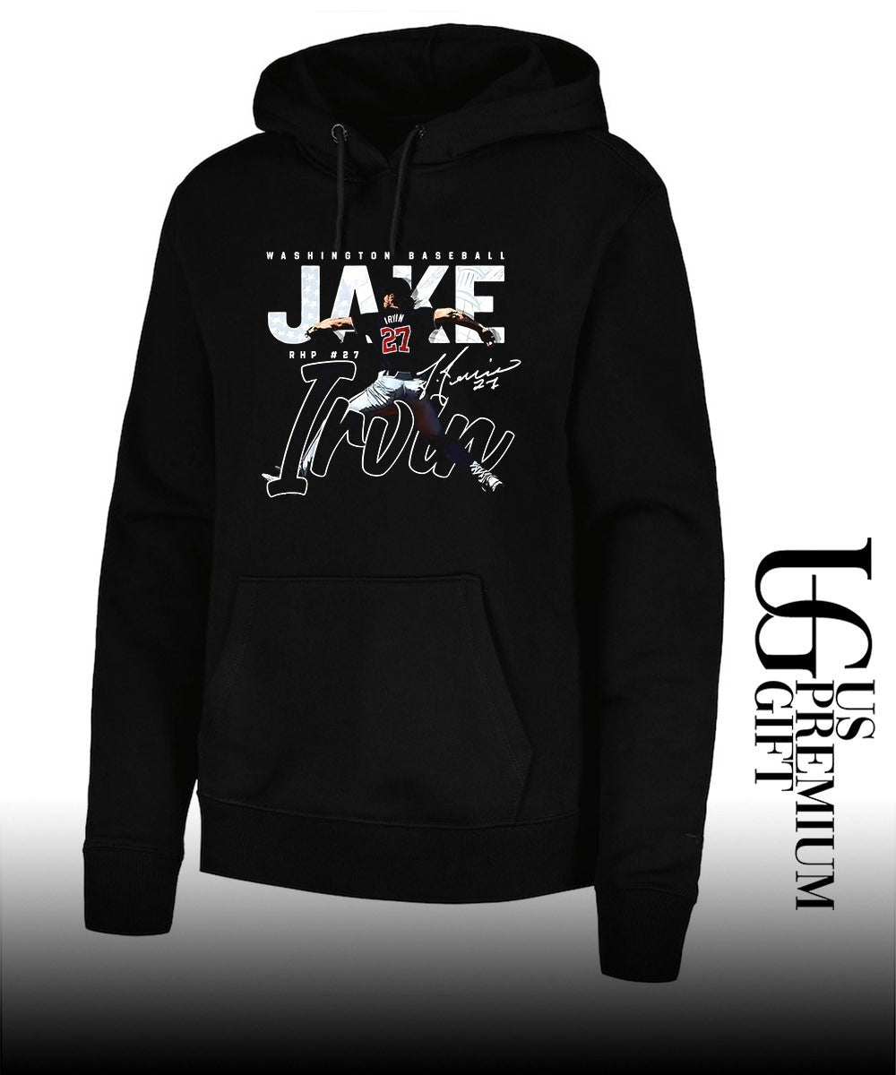 Jake Irvin player Washington Nationals baseball 2026 signature graphic shirt