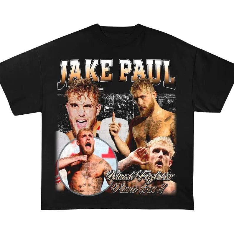 Jake Paul Shirt, Mike Tyson vs Jake Paul Shirt, Boxing Graphic Tee, Jake Paul 2024 Game Hoodie, Sweatshirt | HypeDripTees.com