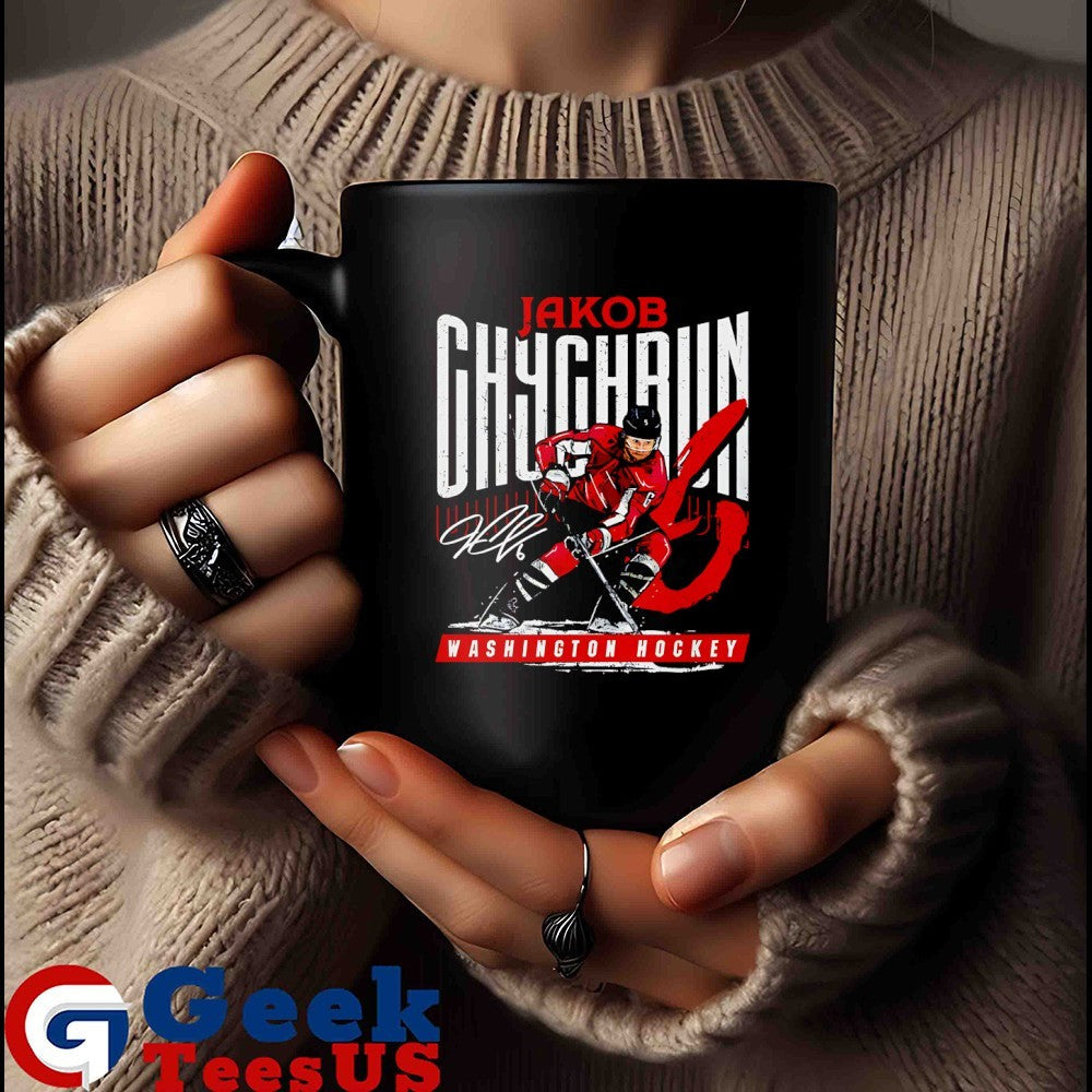 Jakob Chychrun Washington Capitals Hockey signature shirt