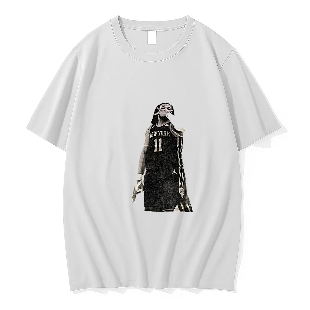 Jalen Brunson Three Point Celebration Basketball Fan Tshirts Sweater Hoodie, Sweatshirt | HypeDripTees.com