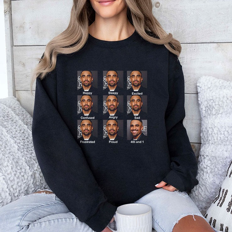 Jalen Hurts 4th and 1 Tush Push T Shirt