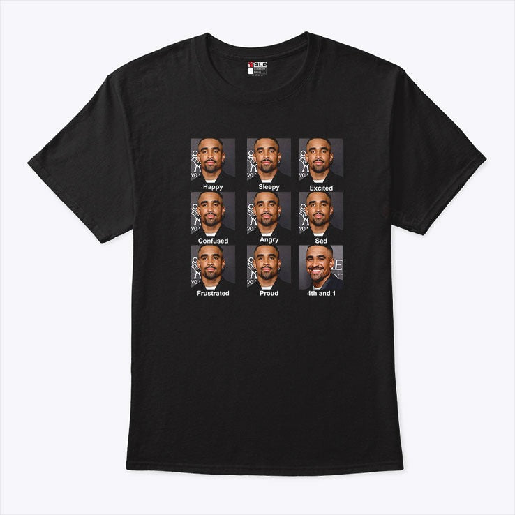 Jalen Hurts 4th and 1 Tush Push T Shirt