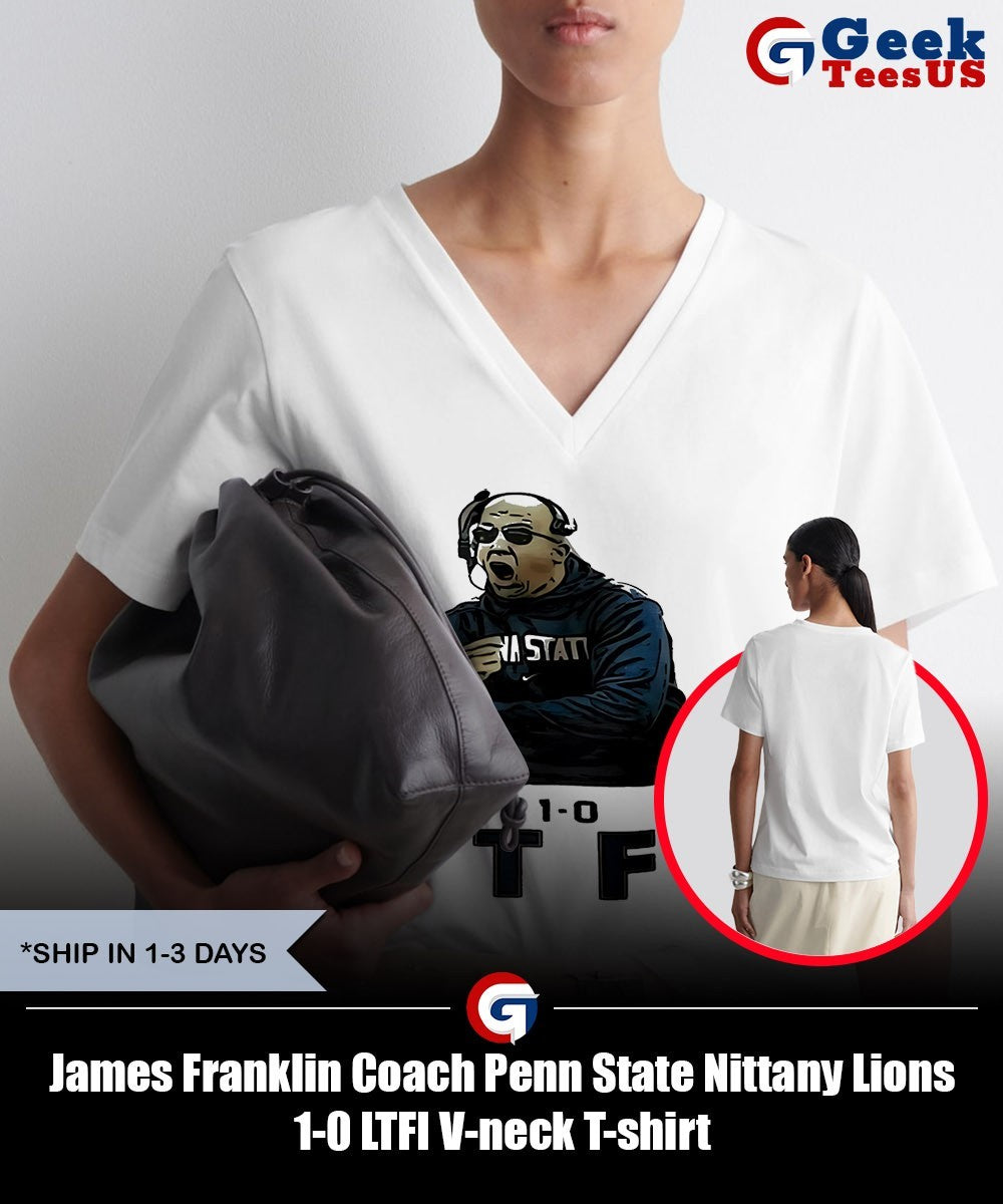 James Franklin Coach Penn State Nittany Lions 1-0 LTFI shirt