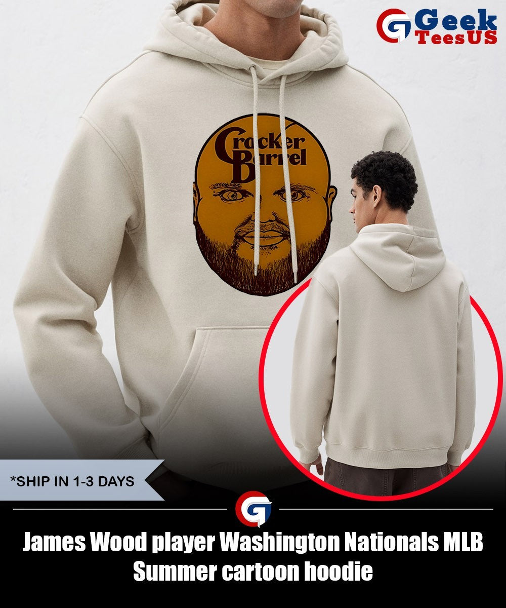 James Wood player Washington Nationals MLB Summer cartoon shirt