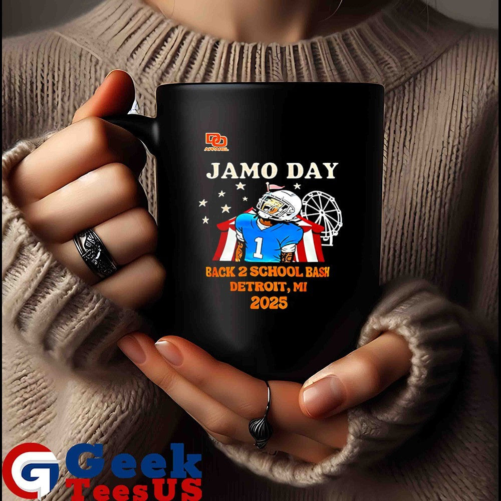 Jameson Williams Detroit Lions Jamo Day Back 2 School Bash 2025 shirt