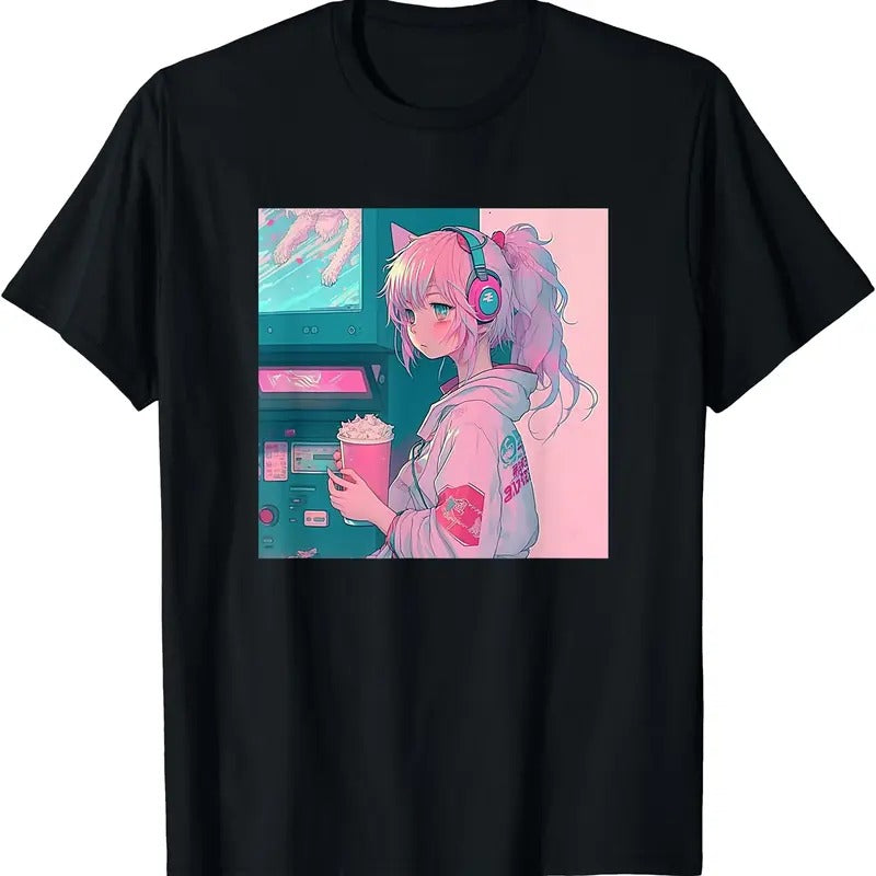 Japanese Anime Girl TShirt Hoodie, Sweatshirt | HypeDripTees.com