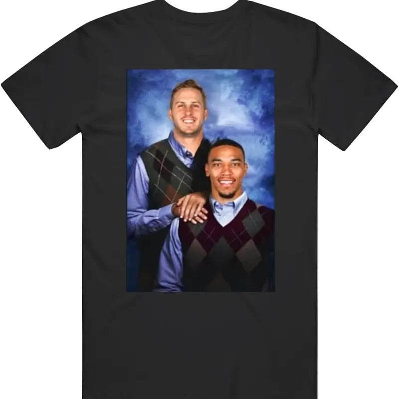 Jared Goff Aman St Brown Stepbrothers T Shirt Hoodie, Sweatshirt | HypeDripTees.com