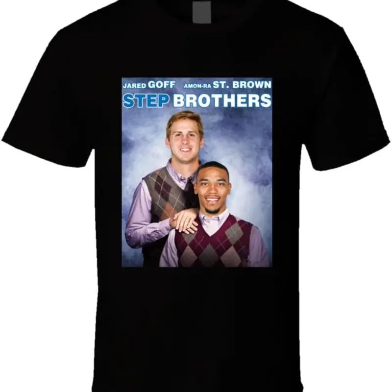 Jared Goff Amon-ra St. Brown Detroit Football Fan T Shirt Hoodie, Sweatshirt | HypeDripTees.com