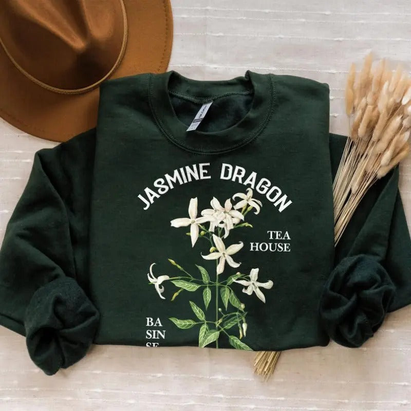 Jasmine Dragon Tea House Sweatshirt, Uncle Iroh Sweatshirt, Avatar Shirt, The Last Airbender Shirt, Airbender Shirt,...