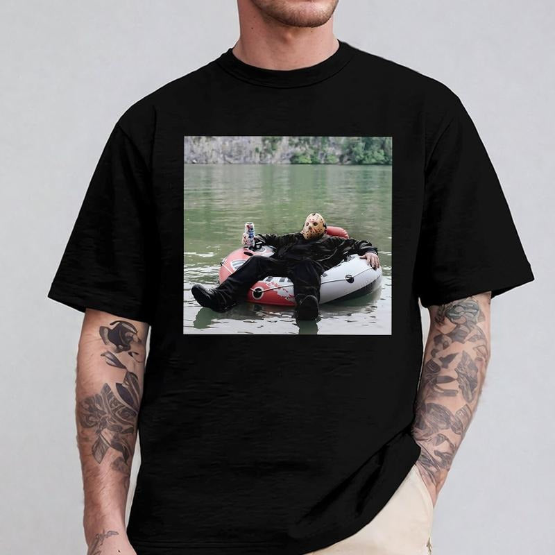 Jason Chill Shirt, Chilling After 13th Friday Hoodie, Funny Halloween Tee Sweatshirt | HypeDripTees.com