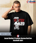 Jason Varitek 23 player Boston Red Sox baseball shirt