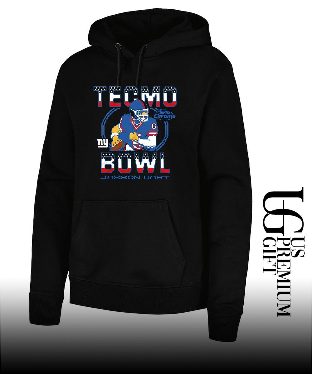 Jaxson Dart New York Giants baseball Tecmo Bowl 8 bit shirt