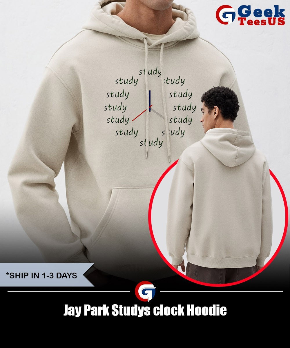Jay Park Studys clock shirt