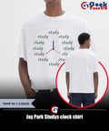 Jay Park Studys clock shirt