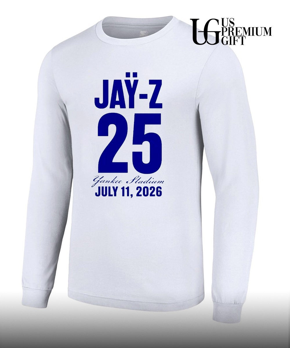 Jay Z 25 The Blueprint 2026 Yankee Stadium Concert Night 2 shirt