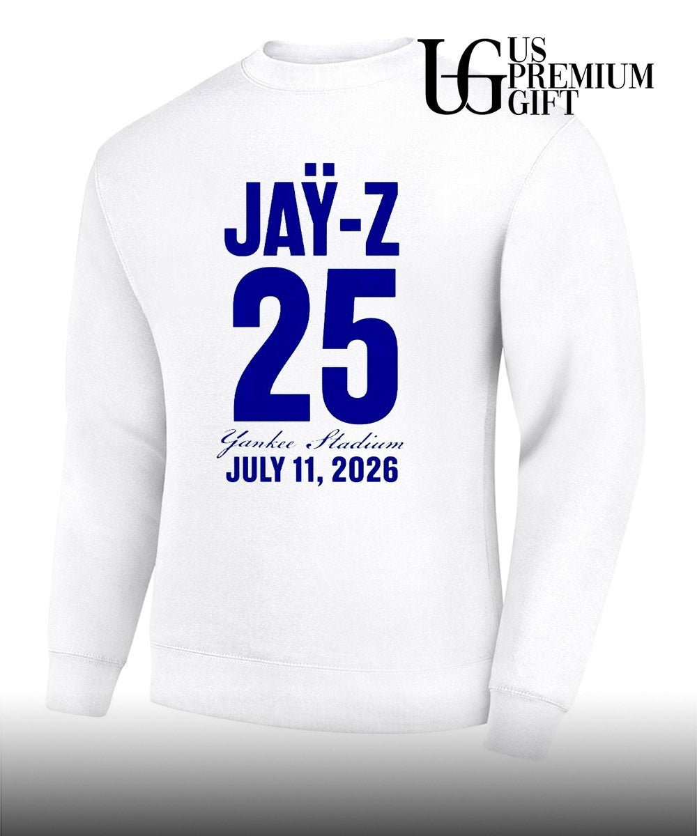 Jay Z 25 The Blueprint 2026 Yankee Stadium Concert Night 2 shirt