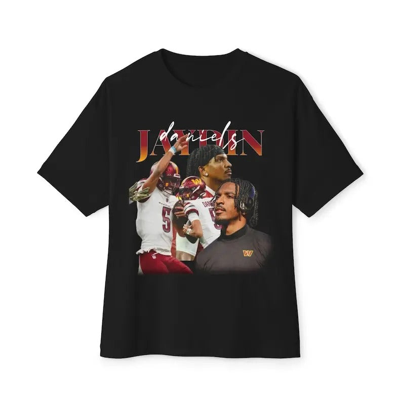 Jayden Daniels T-Shirt - Perfect Sports Gift for Football Fans and Collectors Hoodie, Sweatshirt | HypeDripTees.com
