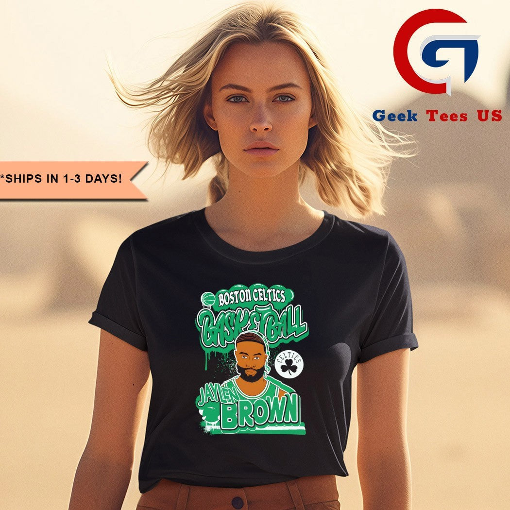 Jaylen Brown Boston Celtics basketball 2025 NBA shirt