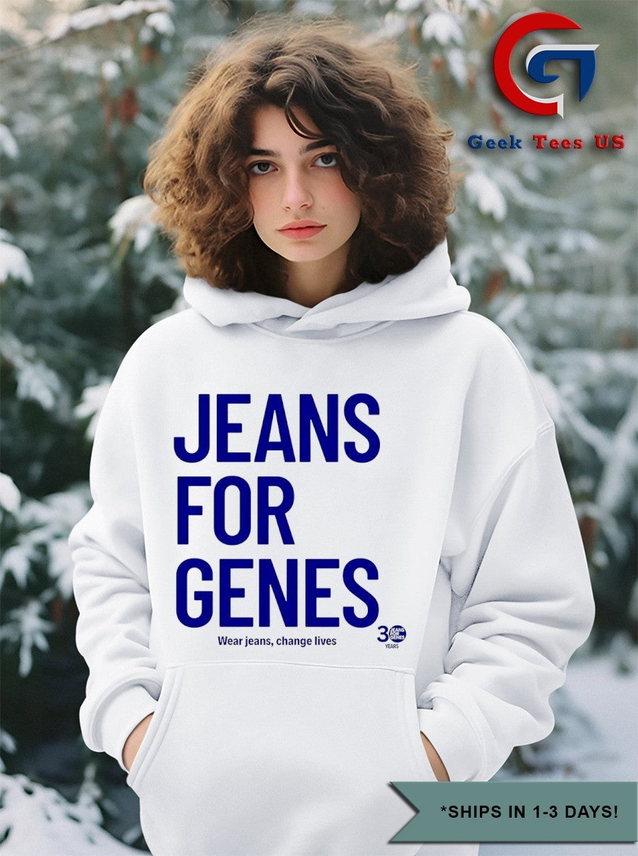 Jeans for genes shirt