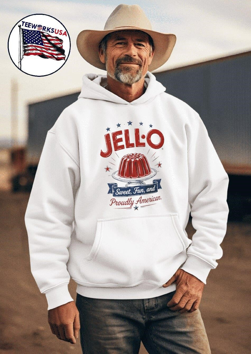 Jell-O Sweet, Fun, And Proudly American Shirt