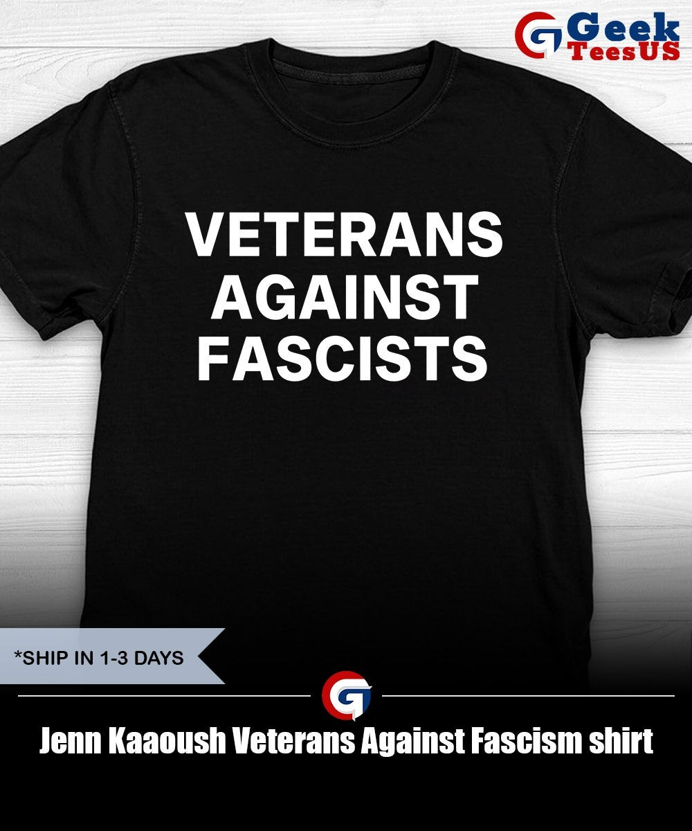 Jenn Kaaoush Veterans Against Fascism shirt