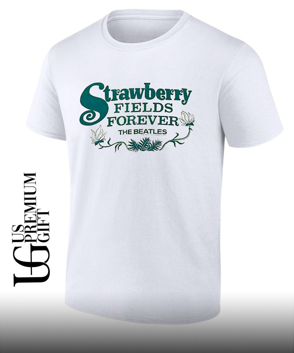 Jennifer Lawrence wearing Strawberry Fields Forever In New York 2026 shirt