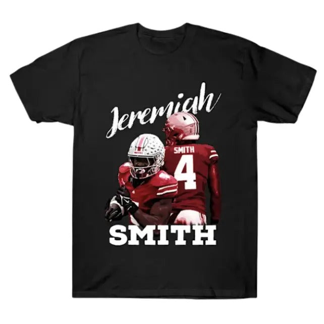 Jeremiah Smith 90s A1 Vintage Graphic Tee Sweatshirt, Football Shirt for Fans Crew Neck, Menswear Top, Womenswear Top...
