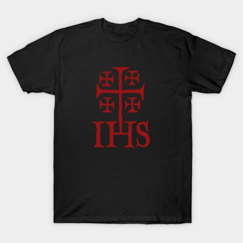 Jerusalem Cross IHS T-Shirt style 02 Hoodie, Sweatshirt | HypeDripTees.com