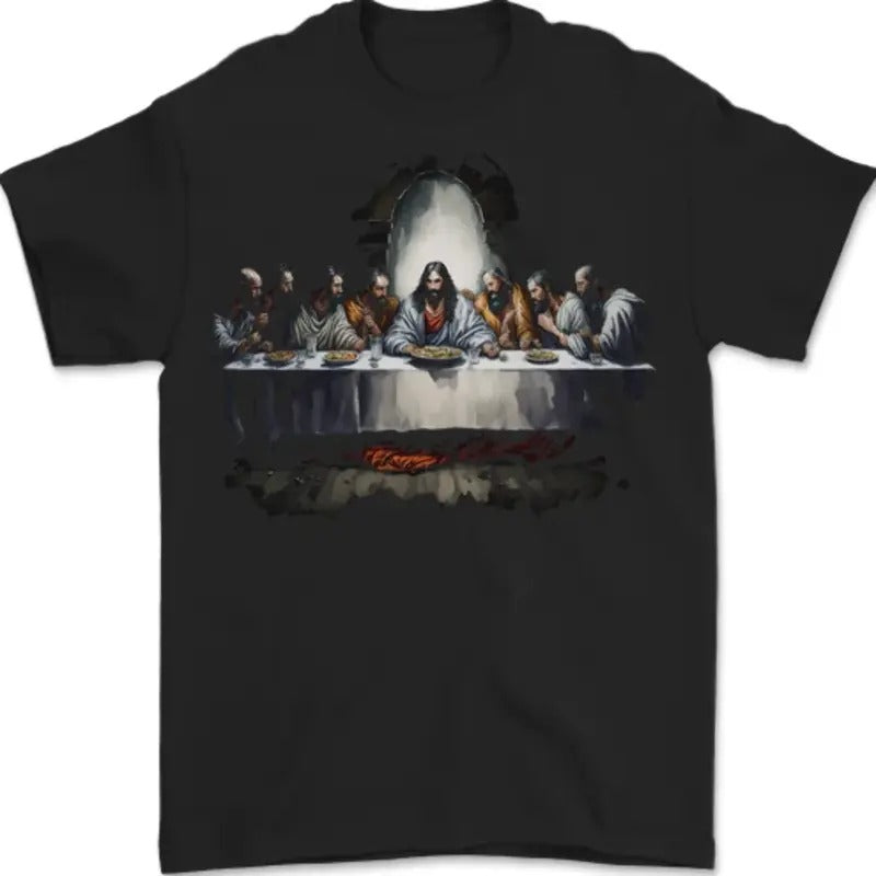 Jesus Christ The Last Supper Mens T-Shirt Hoodie, Sweatshirt | HypeDripTees.com