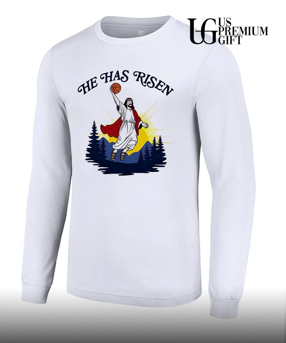 Jesus Has Risen basketball shirt