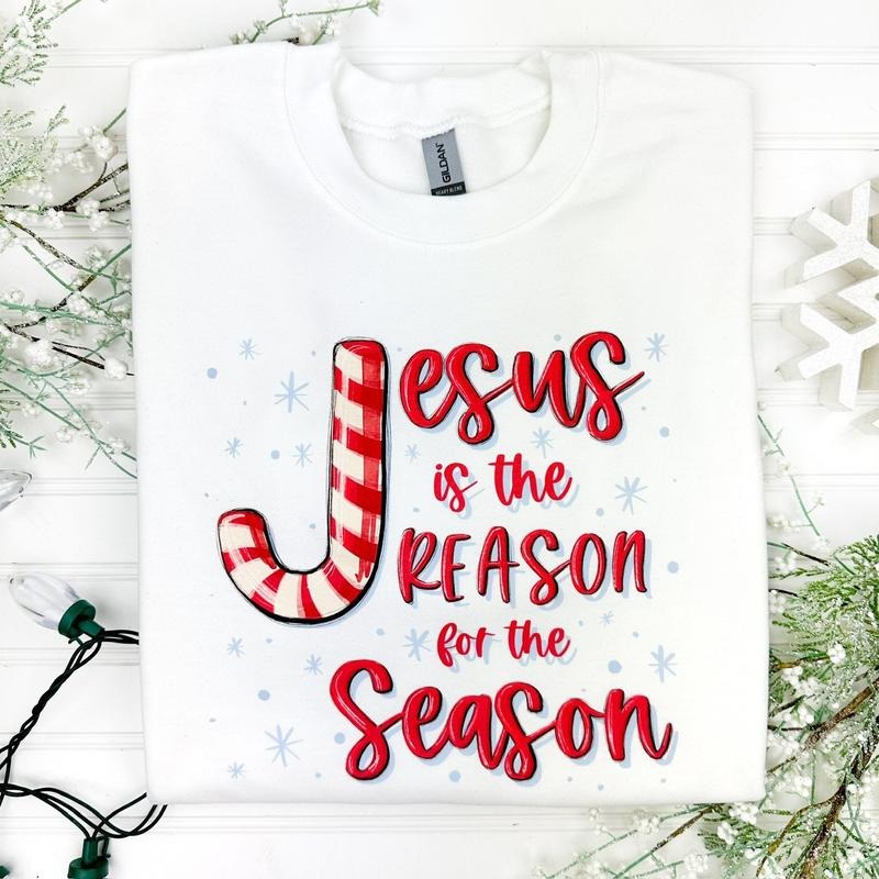 Jesus Is The Reason Sweatshirt T-Shirts, Hoodie | HypeDripTees.com
