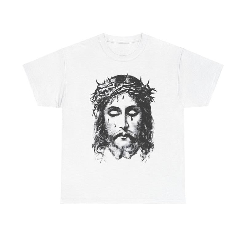 Jesus Love Graphic Tee - Casual Oversized Cotton T-Shirt with Jesus Headline Design Hoodie, Sweatshirt | HypeDripTees.com