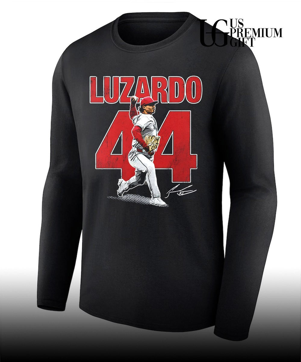 Jesus Luzardo 44 player Philadelphia Phillies baseball name number signature shirt